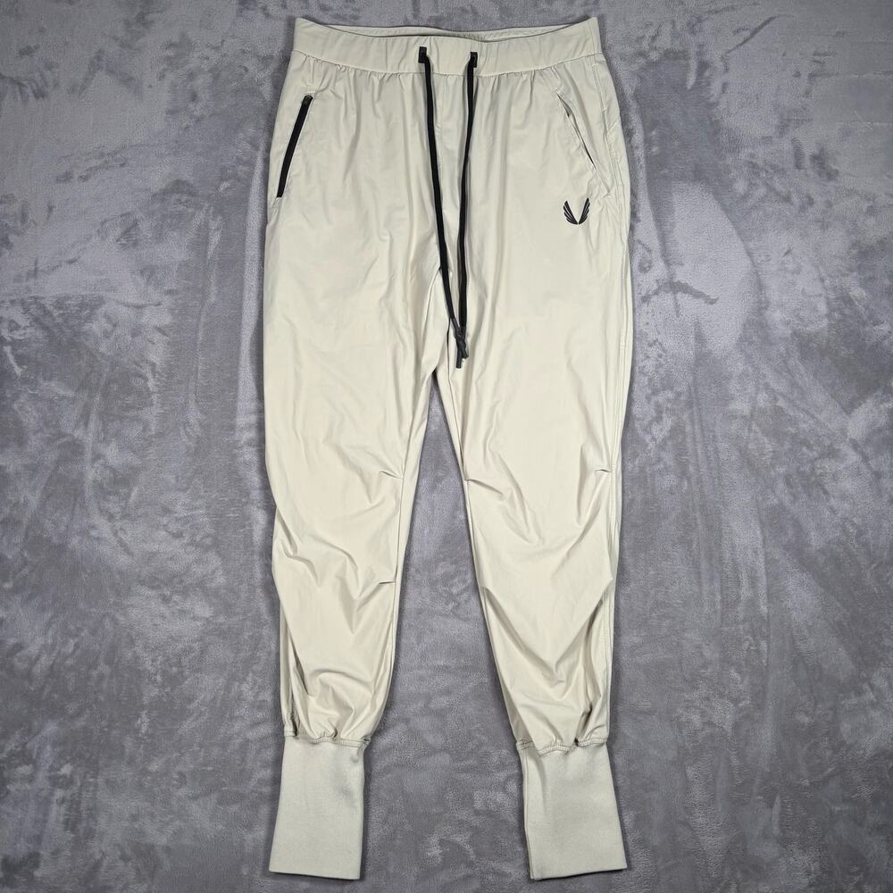 ASRV Tetra-Lite DSG-0477 Beige Performance Joggers Men’s Size Large